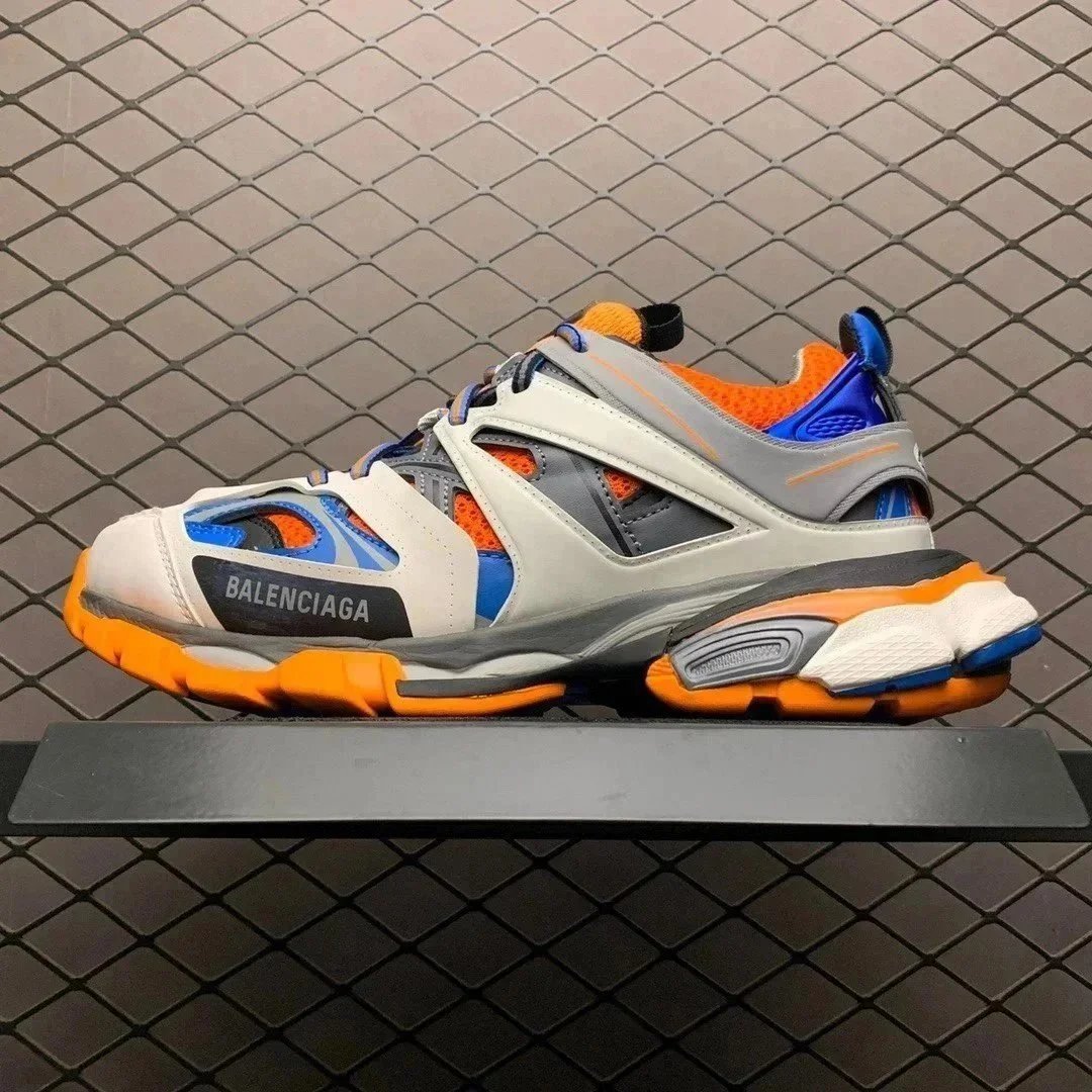 White Blue Orange