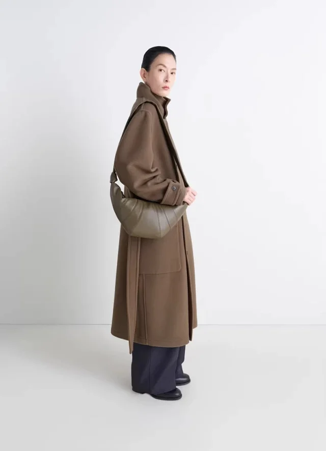 Unbranded Crossbody Bags Pleated crescent shoulder bag product detail image 9