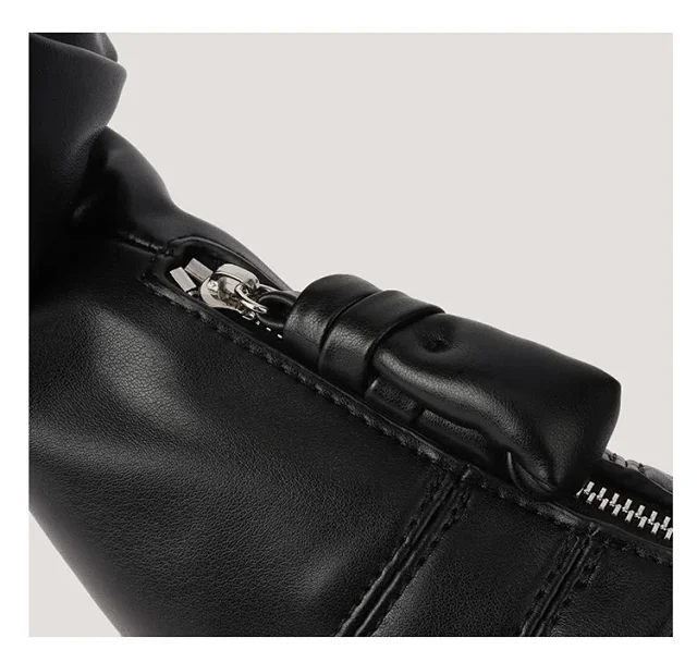 Unbranded Crossbody Bags Pleated crescent shoulder bag product detail image 17