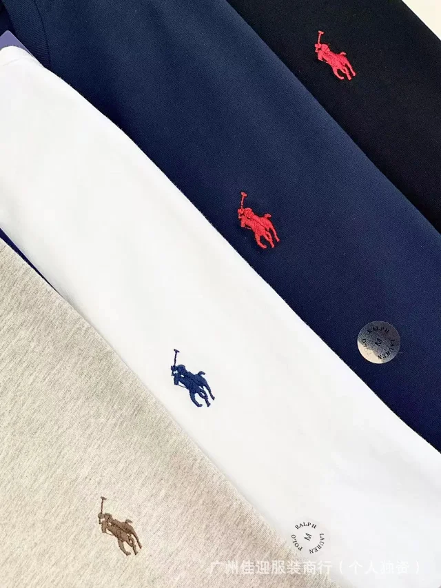 Polo Ralph Lauren T-Shirts Custom Slim Fit Long-Sleeve Pony Embroidered Crewneck product detail image 3