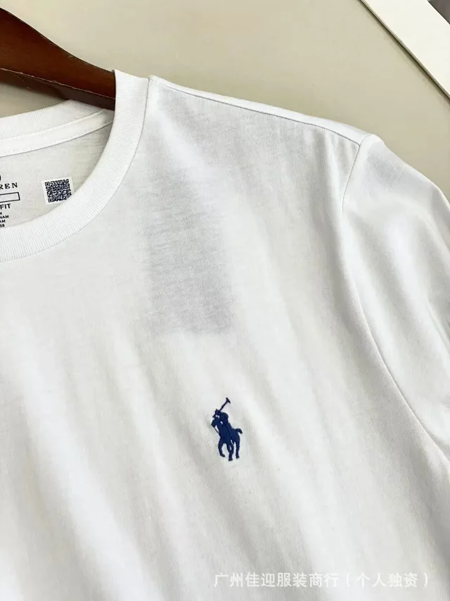 Polo Ralph Lauren T-Shirts Custom Slim Fit Long-Sleeve Pony Embroidered Crewneck product detail image 11