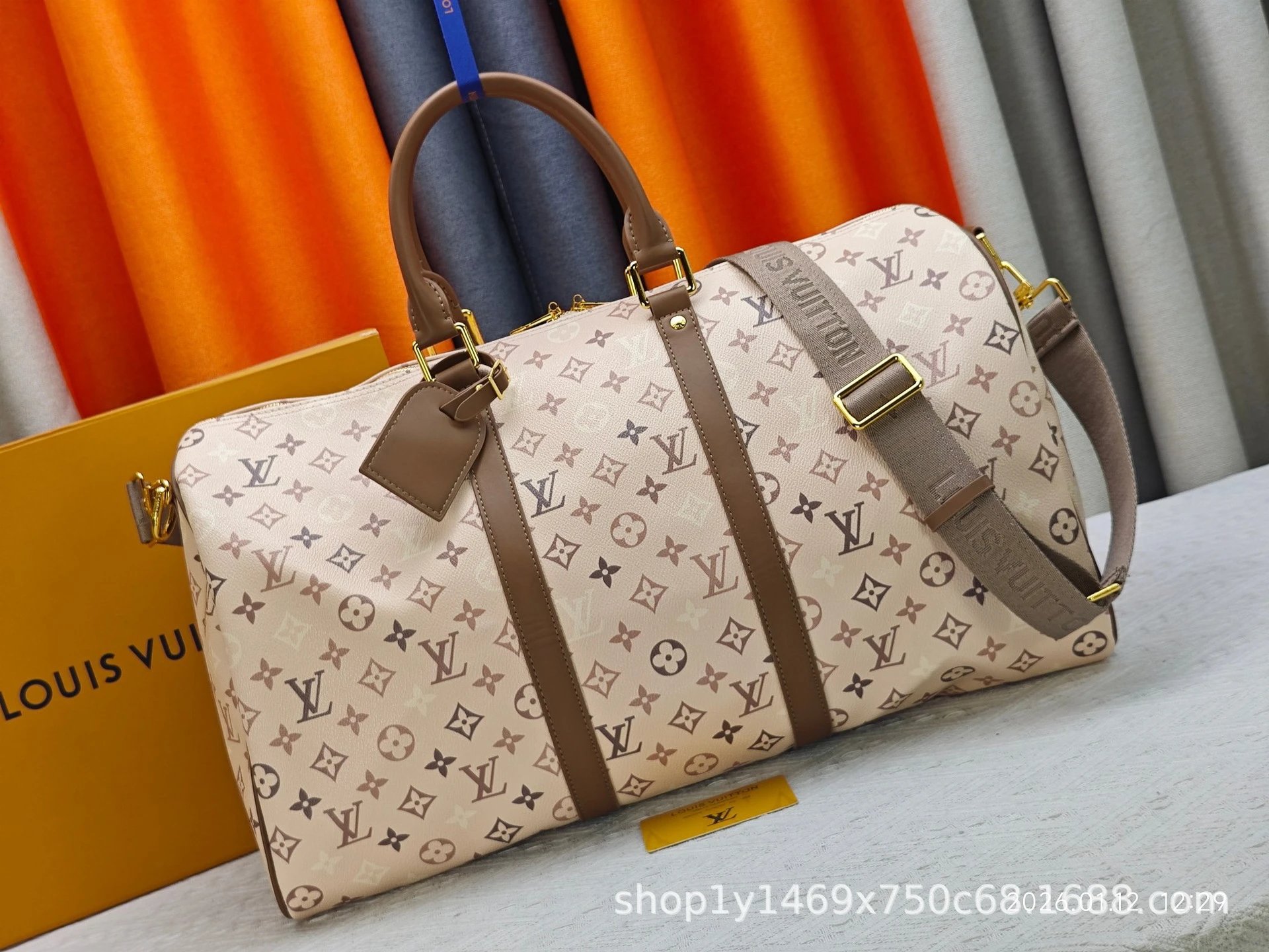 Louis Vuitton Travel Bags Monogram duffel bag — 35