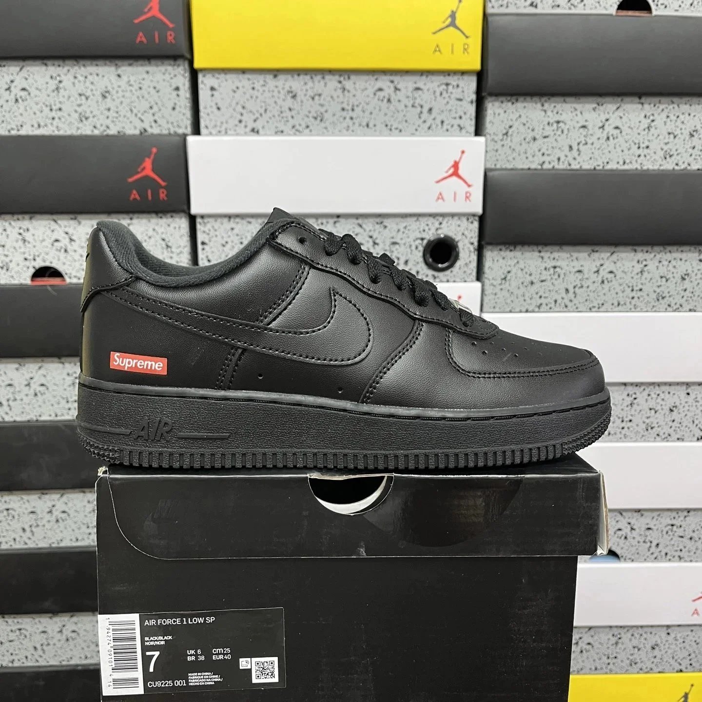AF1 Sup Collab Black CU9225-001