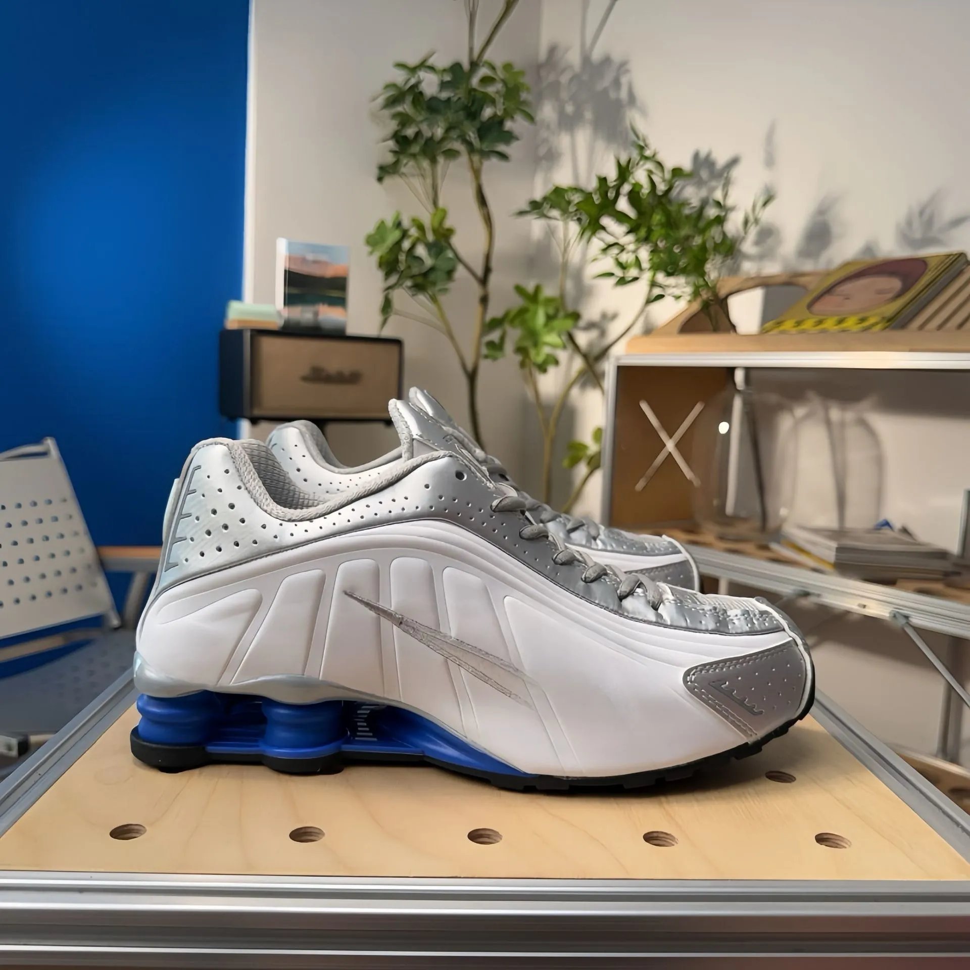 R4-Silver White Royal Blue 36-45