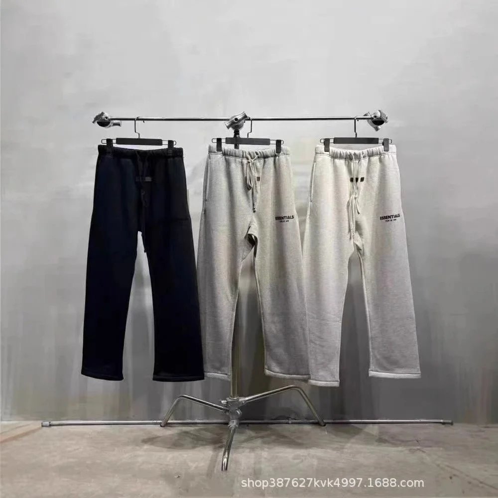 ESSENTIALS Season 8 High-Street Relaxed Straight Joggers