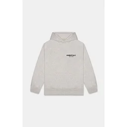 thumbnail for GPZ2022SS hooded sweatshirt front and back black flocked ESSFOG trendy brand Flash cross-border hoodie