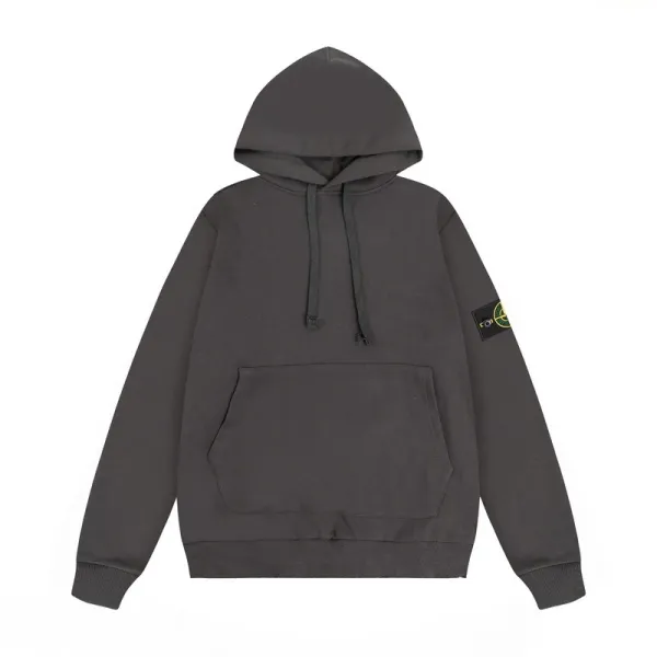Stone Island Yellow Hoodie with Compass Patch - 13