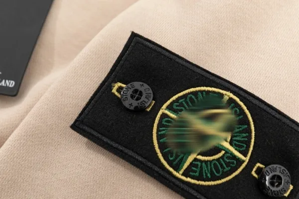 Stone Island Yellow Hoodie with Compass Patch - 22