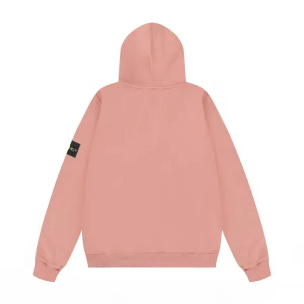 Stone Island Yellow Hoodie with Compass Patch - 16