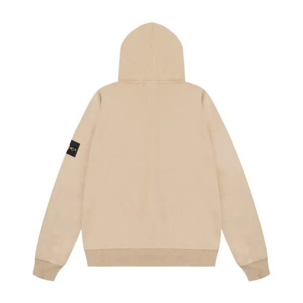 Stone Island Yellow Hoodie with Compass Patch - 20