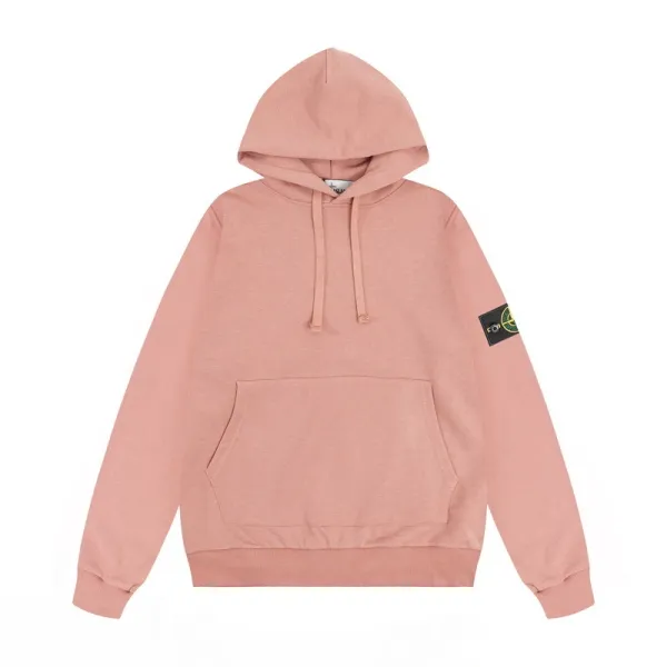 Stone Island Yellow Hoodie with Compass Patch - 15