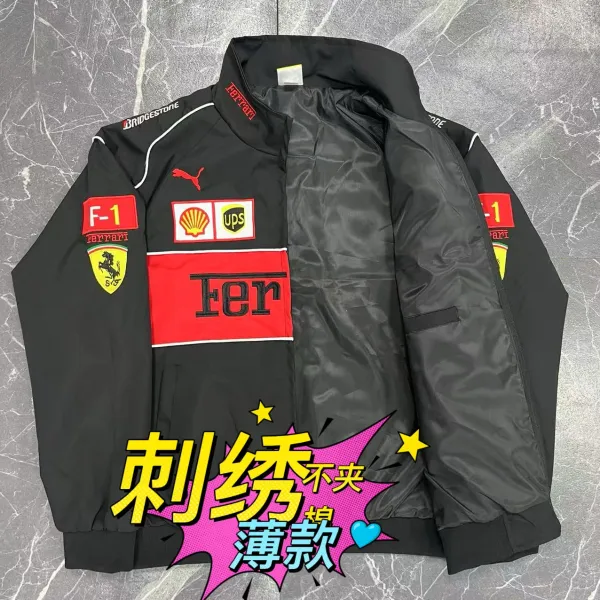 Puma x Ferrari F1 Team Windbreaker Black - 1