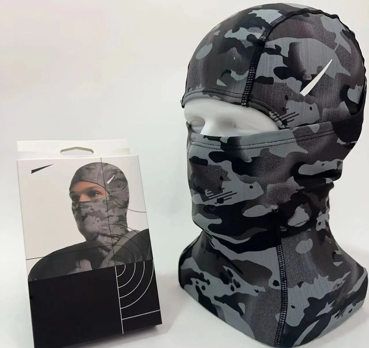 Nike Pro Camo Balaclava Full Face Mask