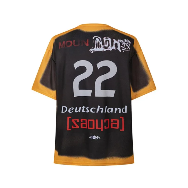 Unbranded Football Jerseys Graphic Print Short-Sleeve Jersey product detail image 11