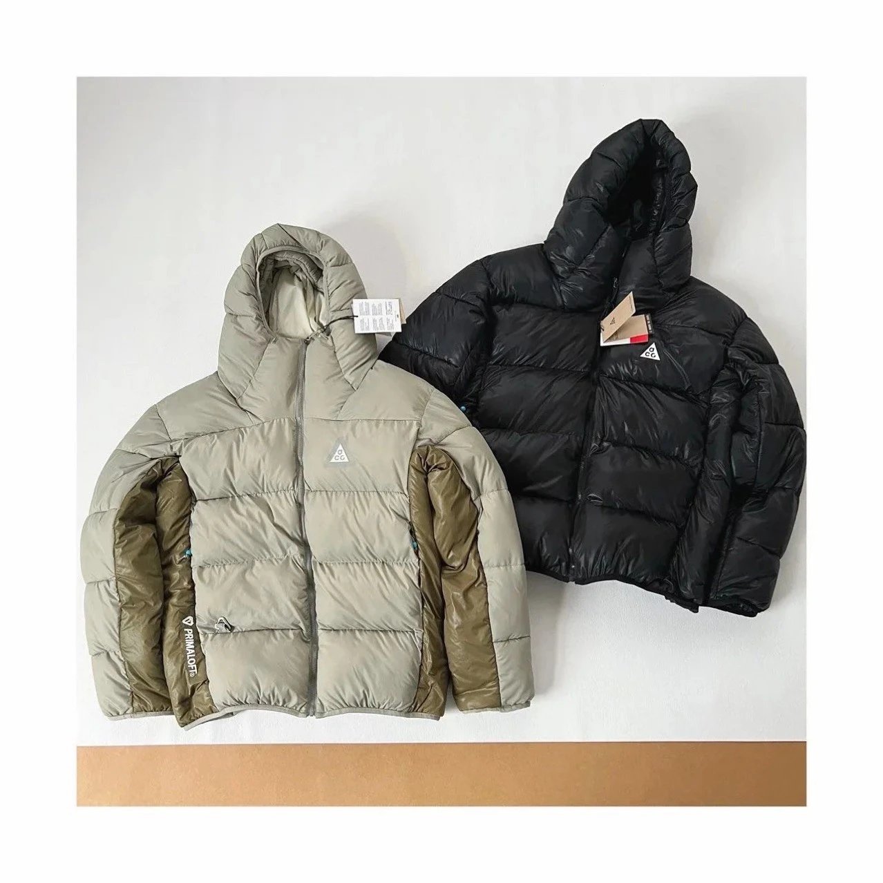高品质 城市户外机能 轻量 高蓬松防水保暖拼色棉服 - 134006