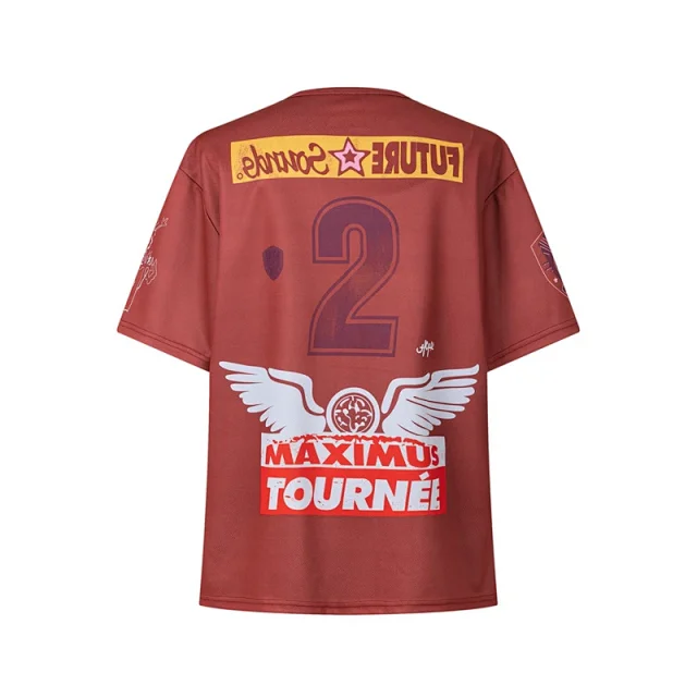 Unbranded Football Jerseys Graphic Print Short-Sleeve Jersey product detail image 17