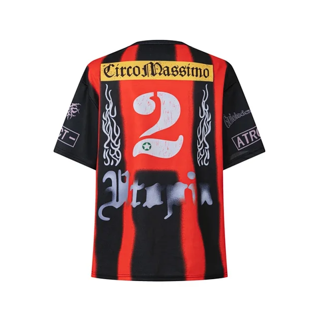 Unbranded Football Jerseys Graphic Print Short-Sleeve Jersey product detail image 21