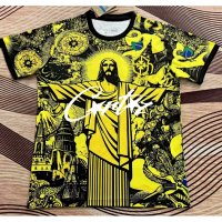 Corteiz2425 Yellow Brazil Jesus
