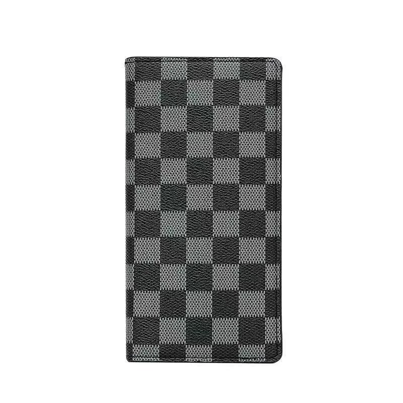 Black Plaid Long Style