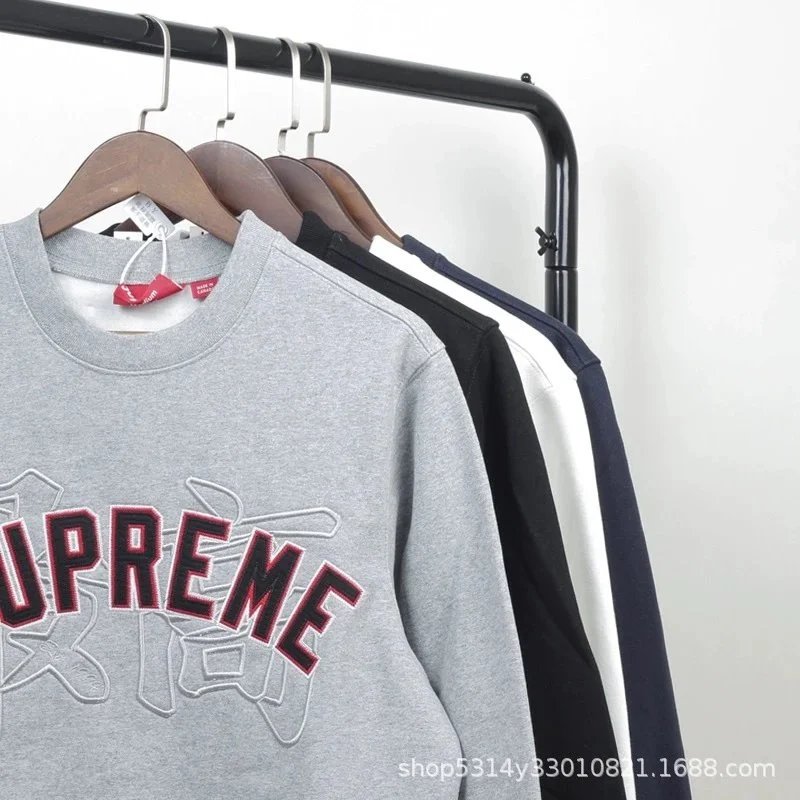 NQ03 American Street Letter Embroidery Hoodie for Men WhatsApp: +86 13256727890