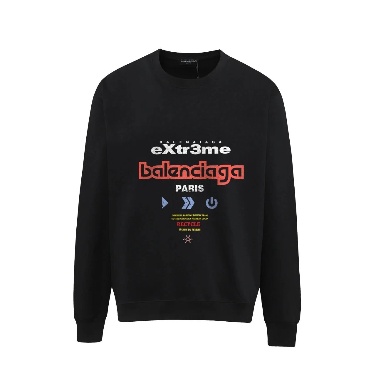 Balenciaga Hoodies & Sweatshirts Graphic Crewneck Sweatshirt — 37