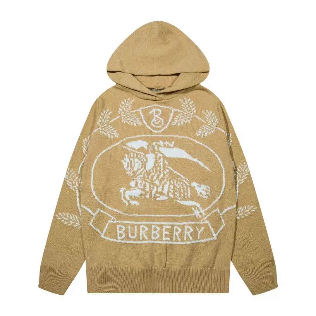 Burberry Knitwear Logo knit sweater and hooded image 4