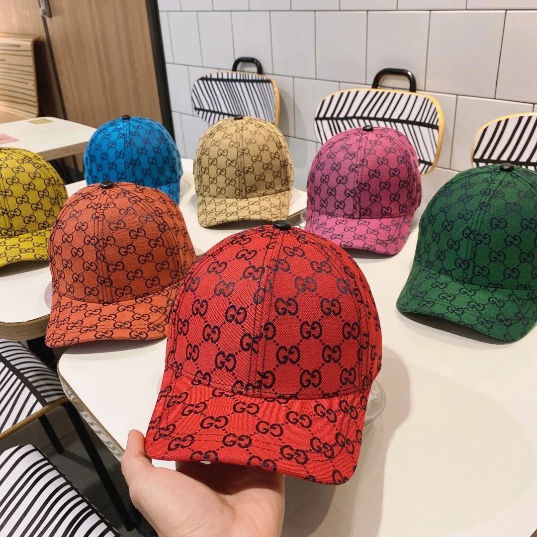 Gucci Hats Logo-print baseball caps and bucket — 33