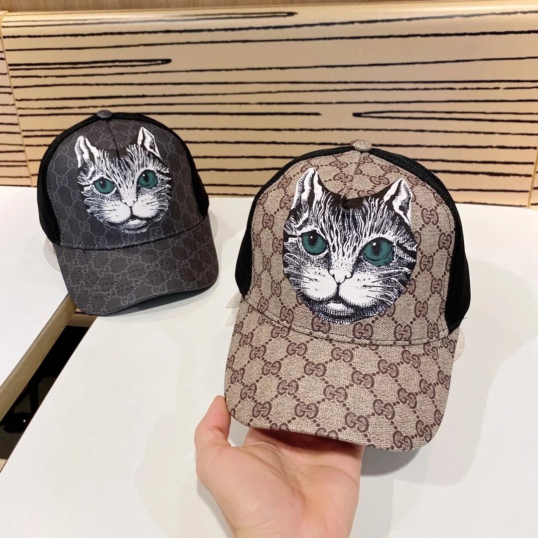 Gucci Hats Logo-print baseball caps and bucket — 39