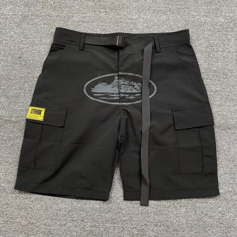Lacoste Matching Sets Zip-Up Track Jacket and Pants Set — 16 Black shorts 002