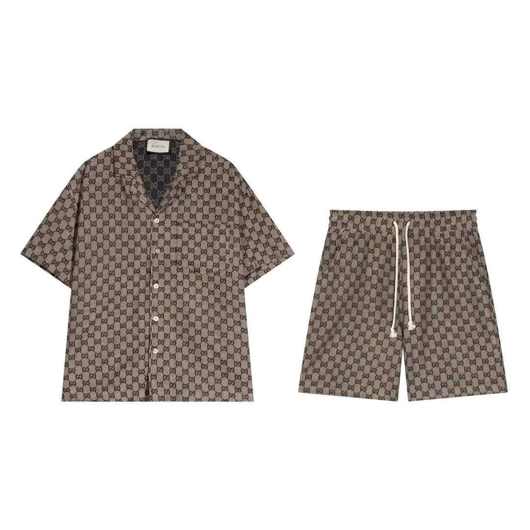 Louis Vuitton Matching Sets Monogram short-sleeve T-shirt and shorts set image 14