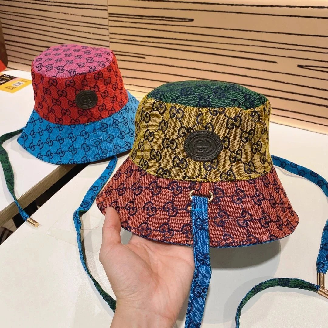 Gucci Hats Bucket Hat with Chin Strap image 7