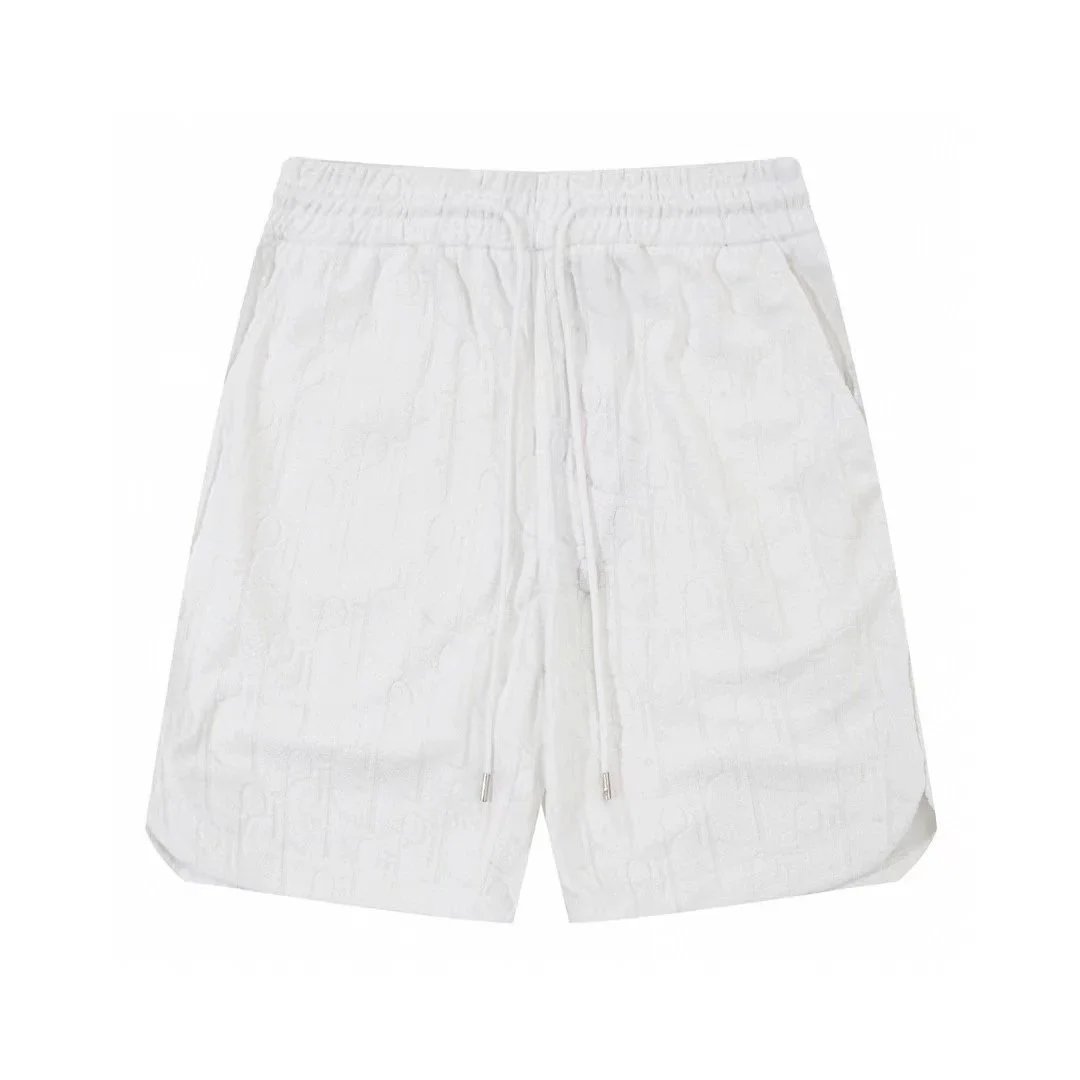 Louis Vuitton Matching Sets Monogram Short-Sleeve T-Shirt and Shorts Set — 33 white