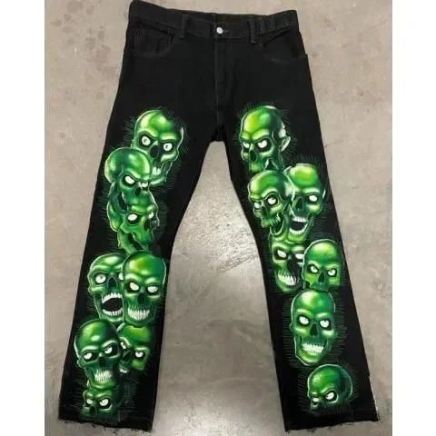 Unbranded Jeans Loose-fit graphic printed — 18