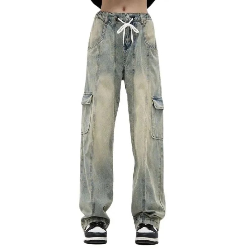 Unbranded Jeans Loose-Fit Graphic and Distressed Designs — 25