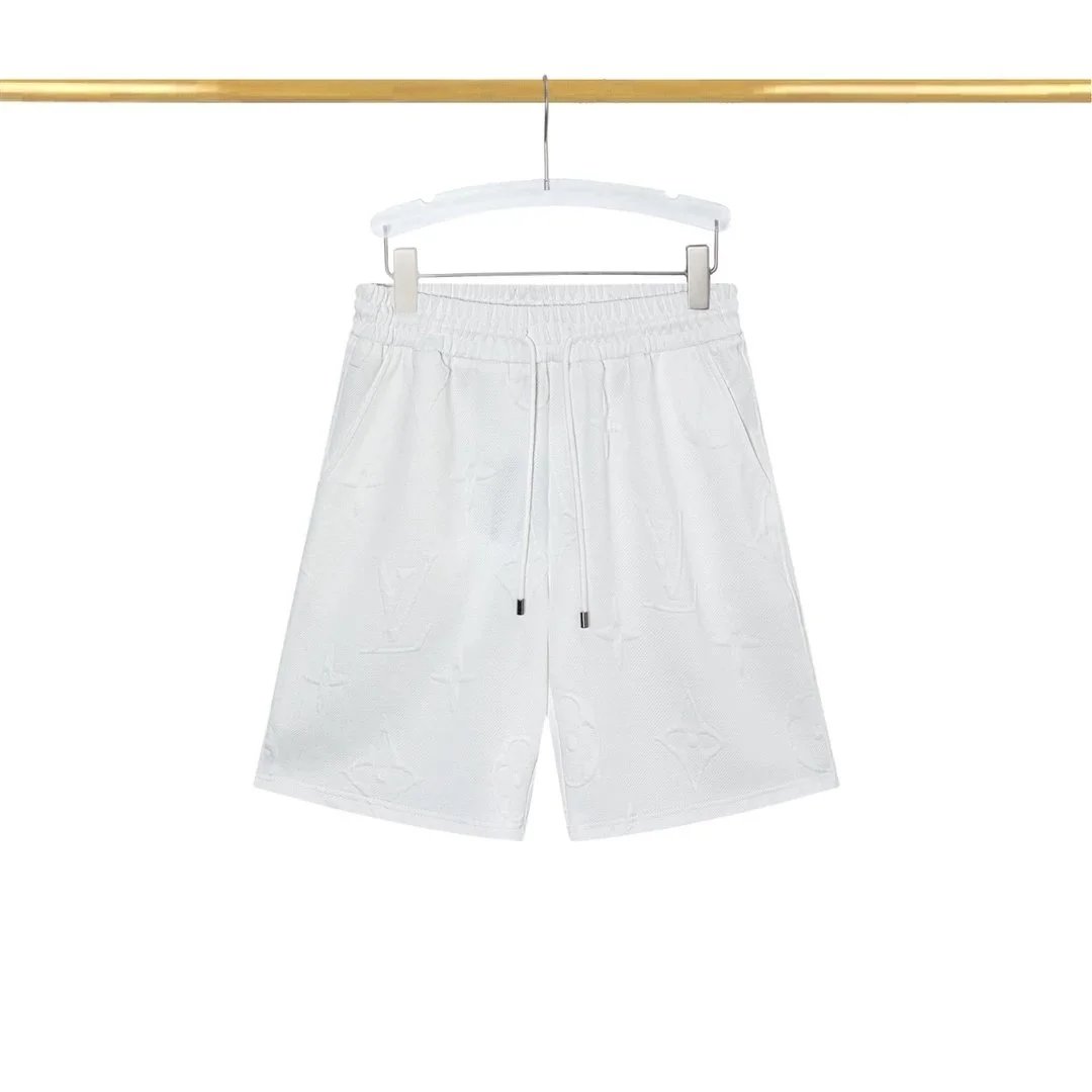 Louis Vuitton Matching Sets Monogram Short-Sleeve T-Shirt and Shorts Set — 35 white