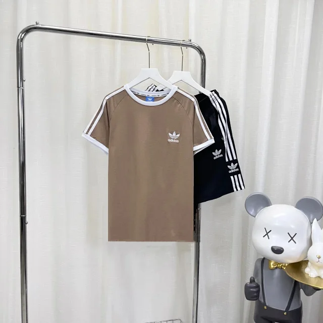 Adidas Matching Sets Short-Sleeve T-Shirt and Shorts Set product detail image 2