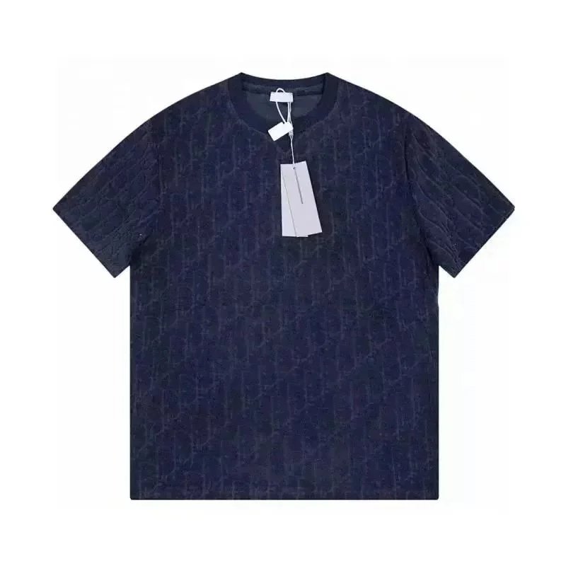 Dior T-Shirts Short-Sleeve Crew-Neck Logo T-Shirt image 3