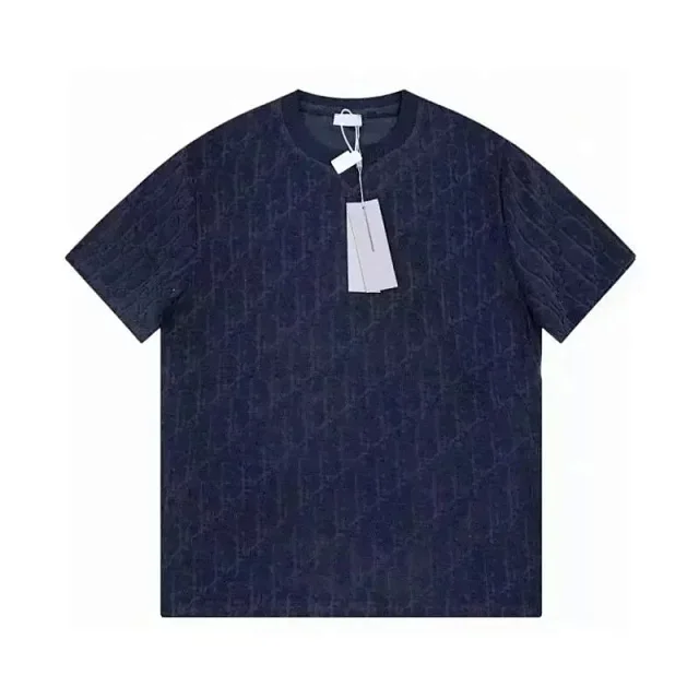 Dior T-Shirts Short-Sleeve Crew-Neck Logo T-Shirt product detail image 3