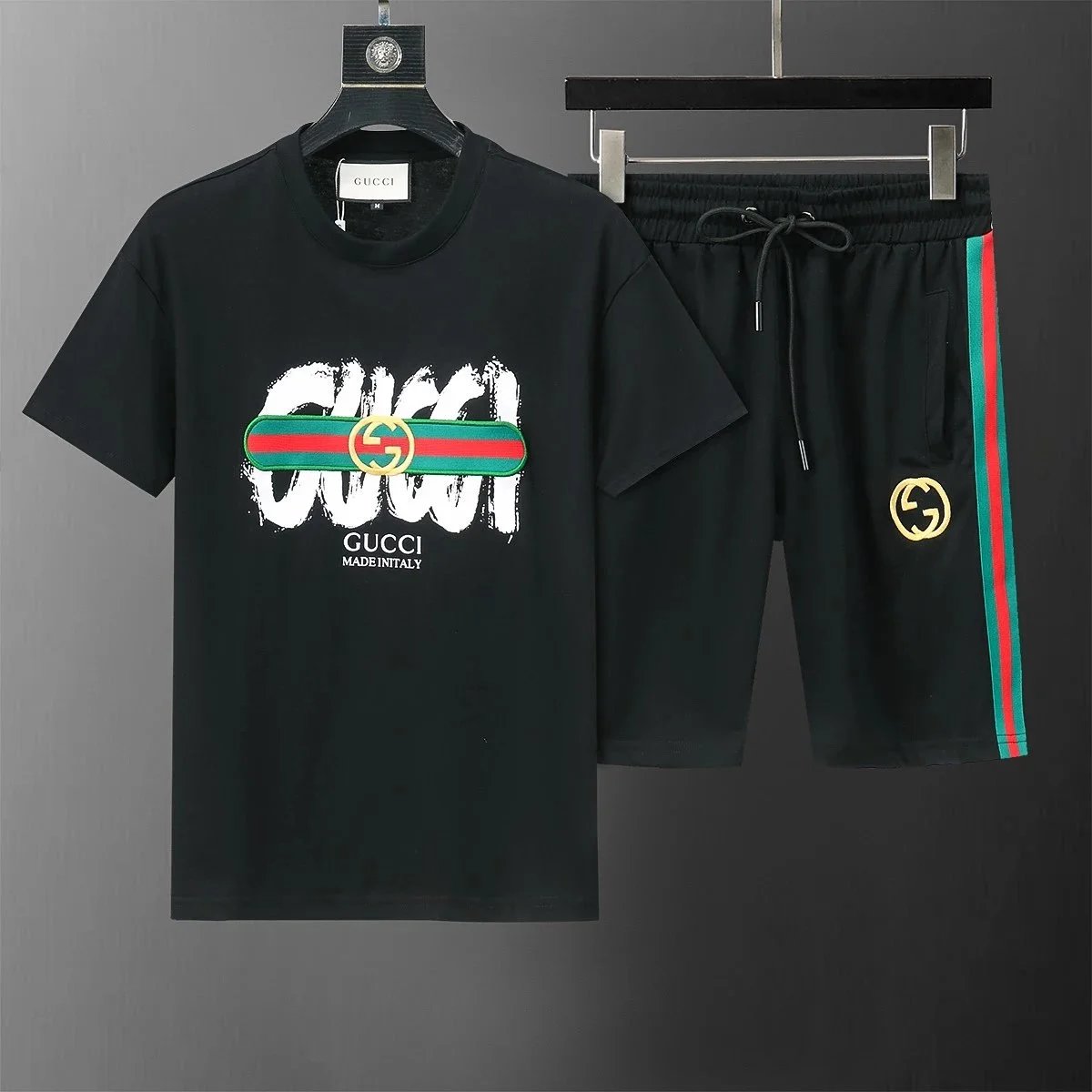 Gucci Matching Sets Short-Sleeve T-Shirt and Drawstring Shorts Set image 2