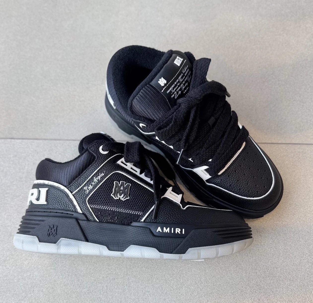 AMIRI Sneakers Low-top chunky lace-up — AM-pixel