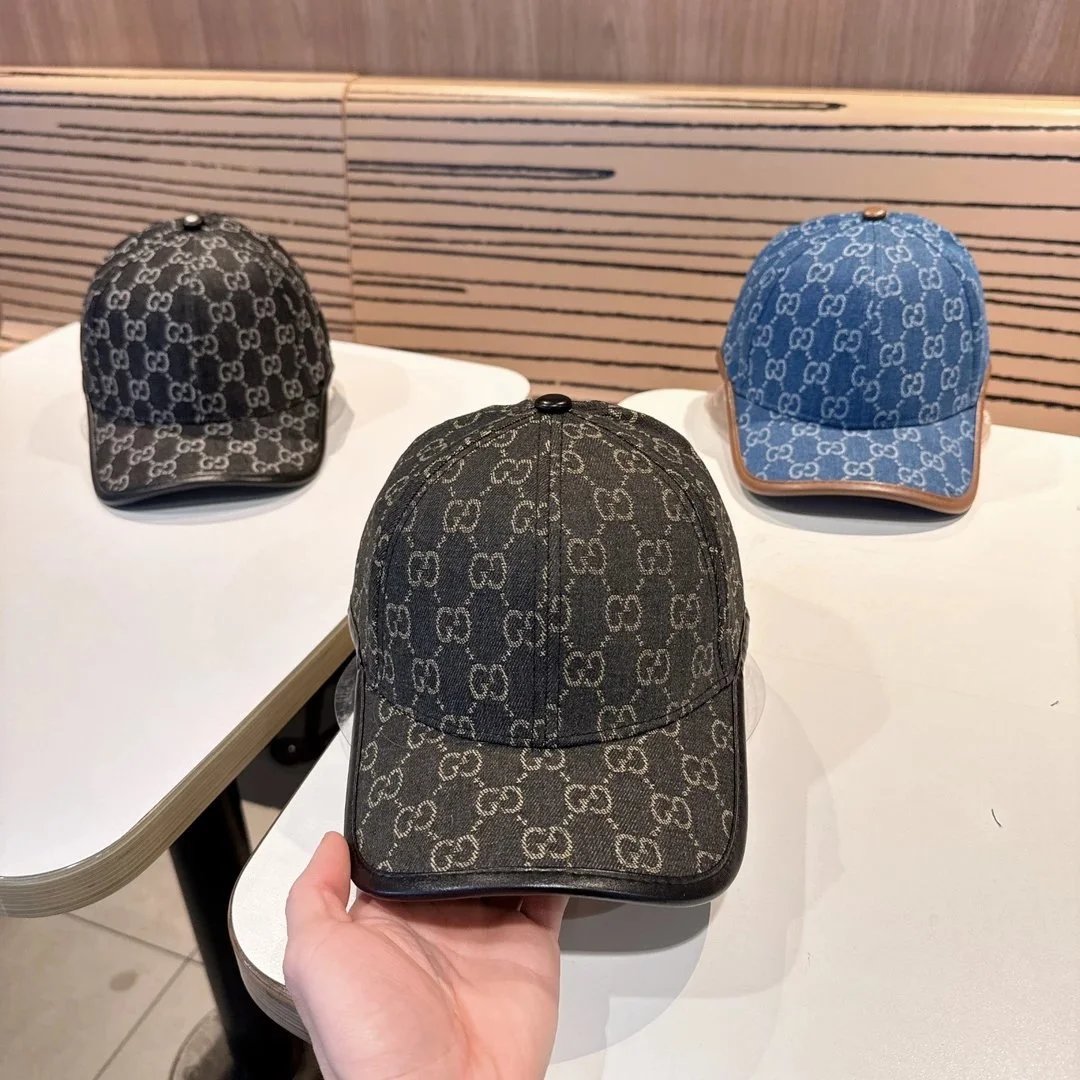 Gucci Hats Logo-print baseball caps and bucket image 8