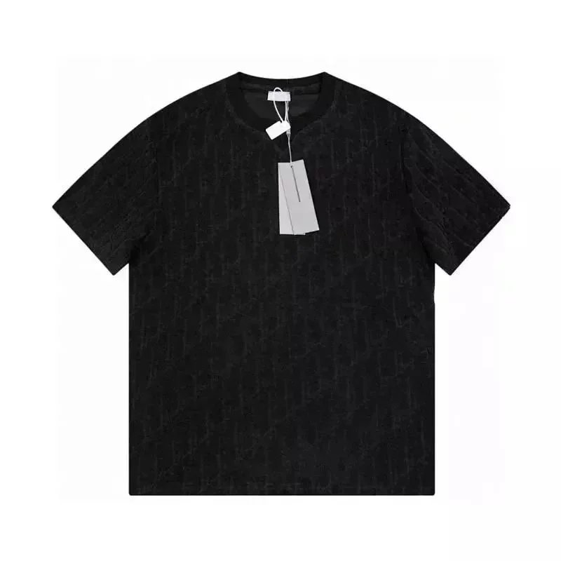 Dior T-Shirts Short-Sleeve Crew-Neck Logo T-Shirt image 2