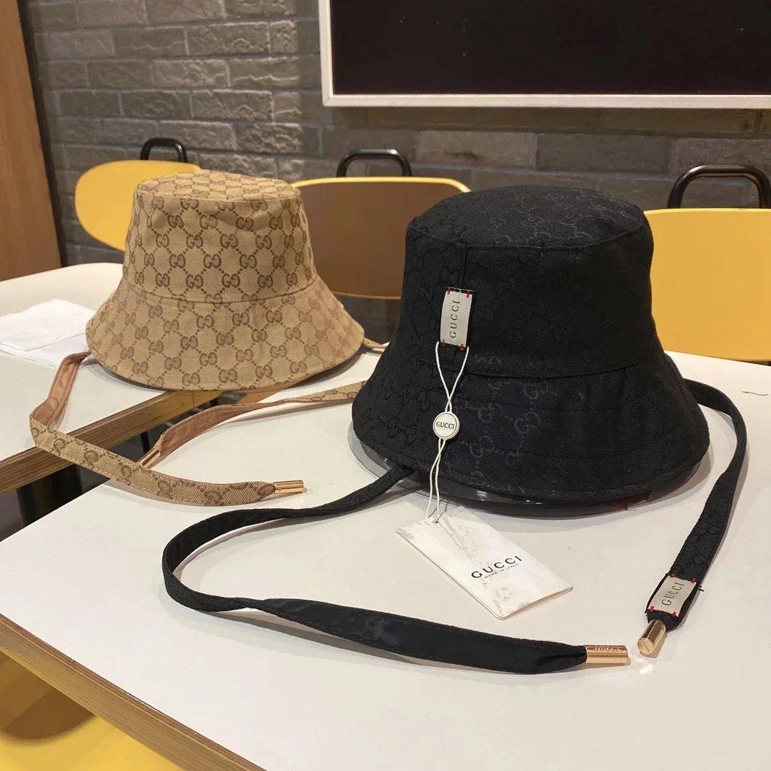 Gucci Hats Logo-print baseball caps and bucket — 14