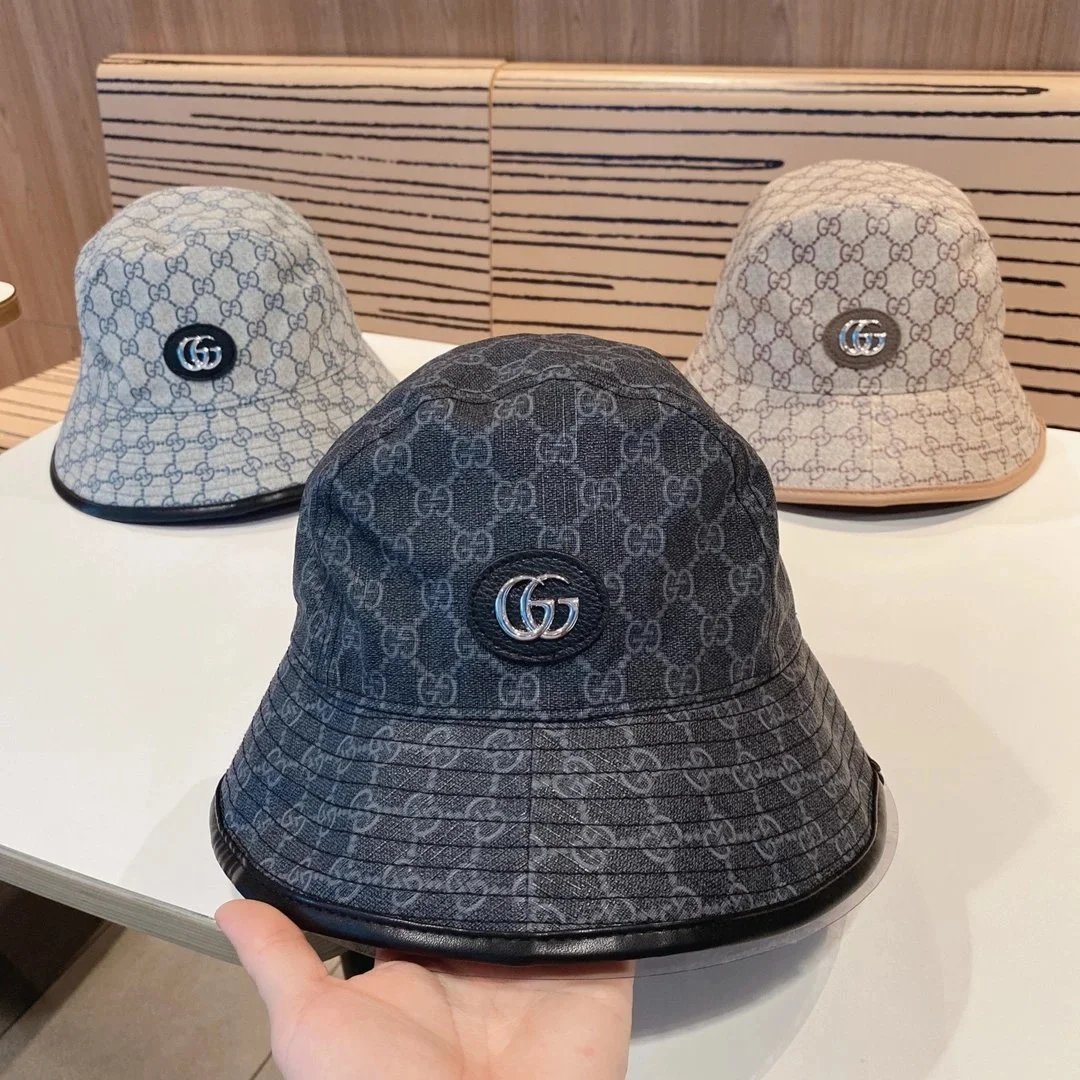 Gucci Hats Bucket Hat with Chin Strap image 9