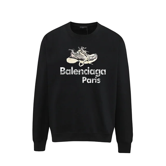 Balenciaga Hoodies & Sweatshirts Graphic Crewneck Sweatshirt product detail image 3