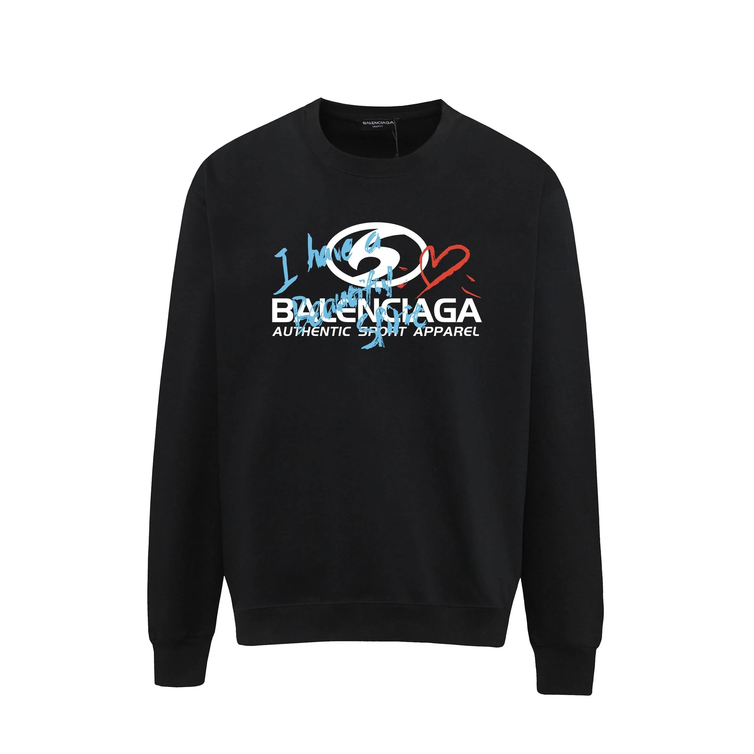 Balenciaga Hoodies & Sweatshirts Graphic Crewneck Sweatshirt image 5