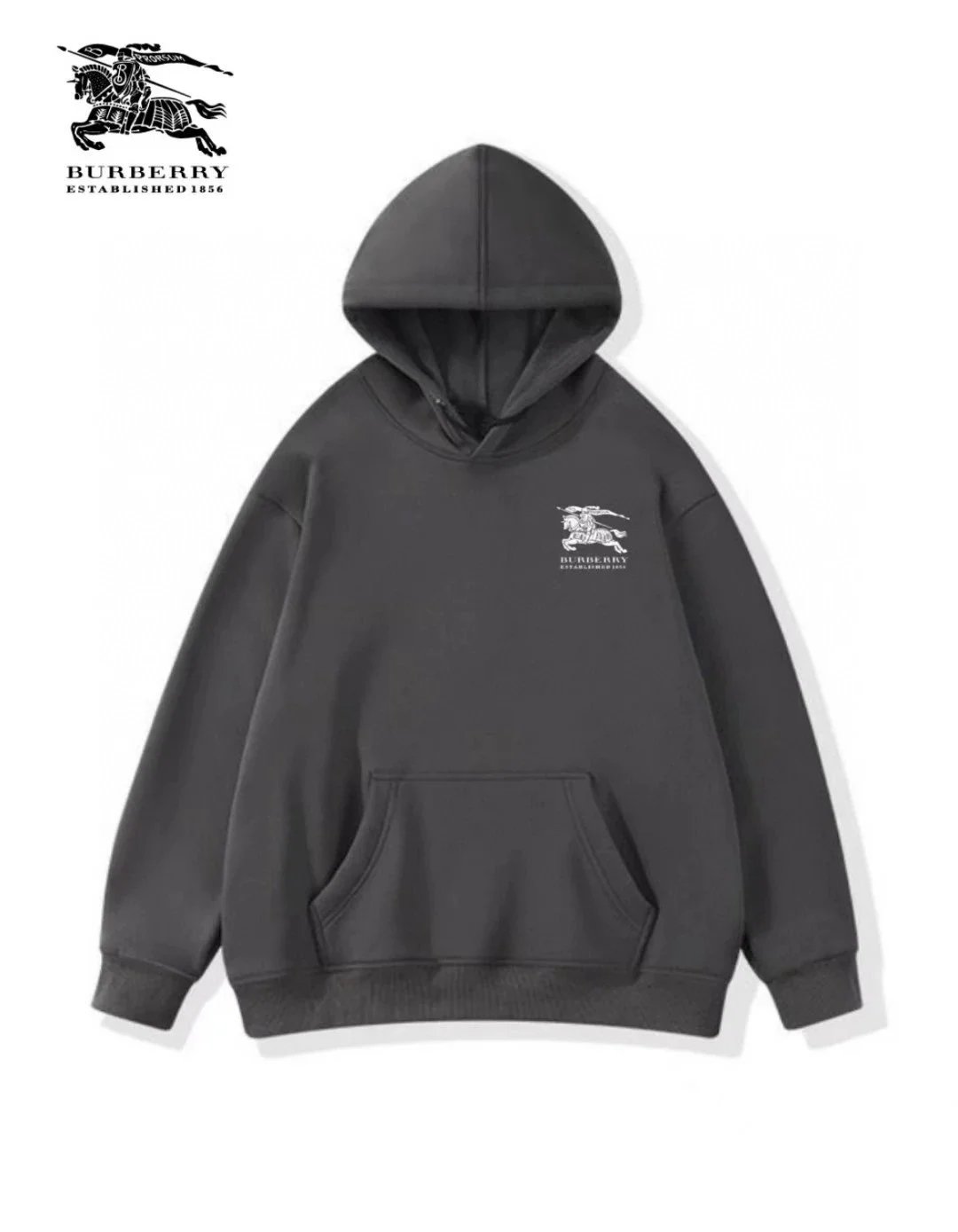 Burberry Hoodies & Sweatshirts Logo and check-detail — 34*Top quality