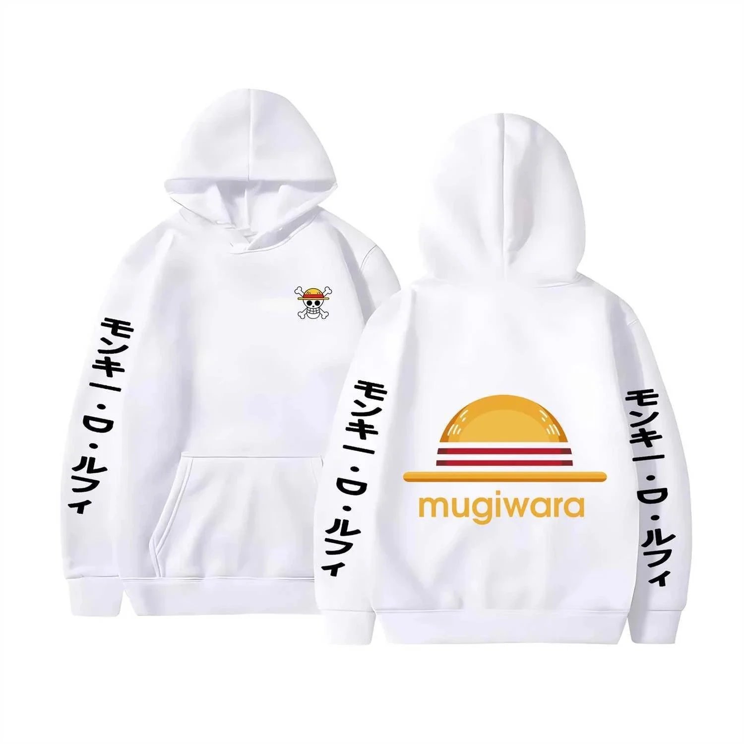 Unbranded Hoodies & Sweatshirts Graphic Print — 19 white