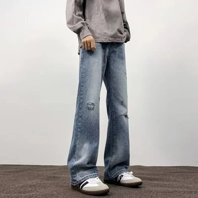 Unbranded Jeans Loose-Fit Graphic and Distressed Designs — 15
