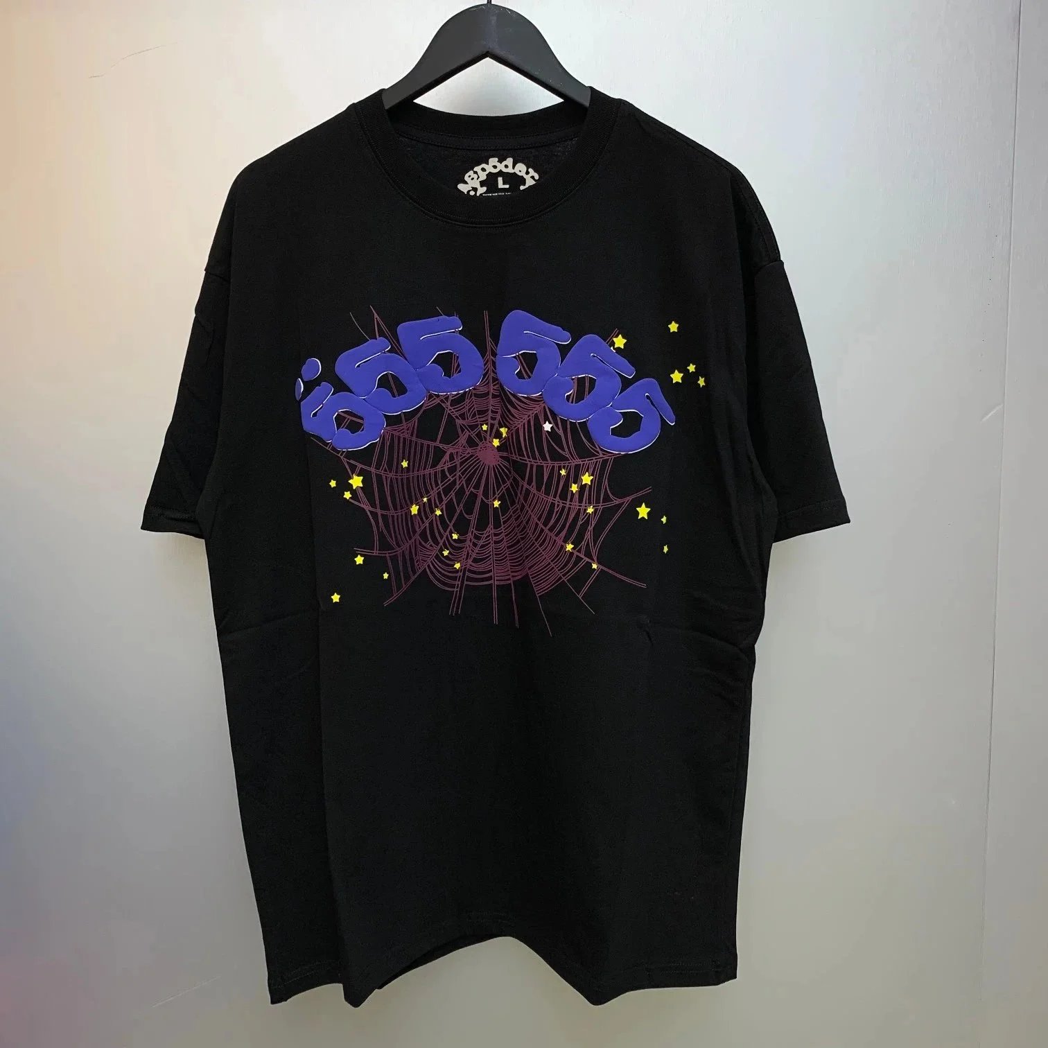 Moncler T-Shirts Short-sleeve graphic logo T-shirt — 22 black